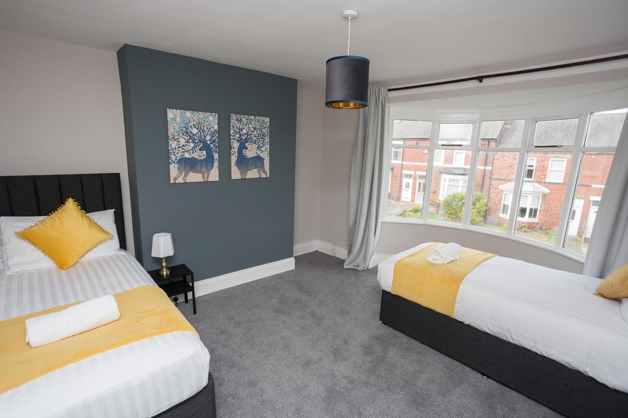 The Avenue-3 Bed Sleeps 6 Great For Contractors Villa Gateshead Exteriör bild