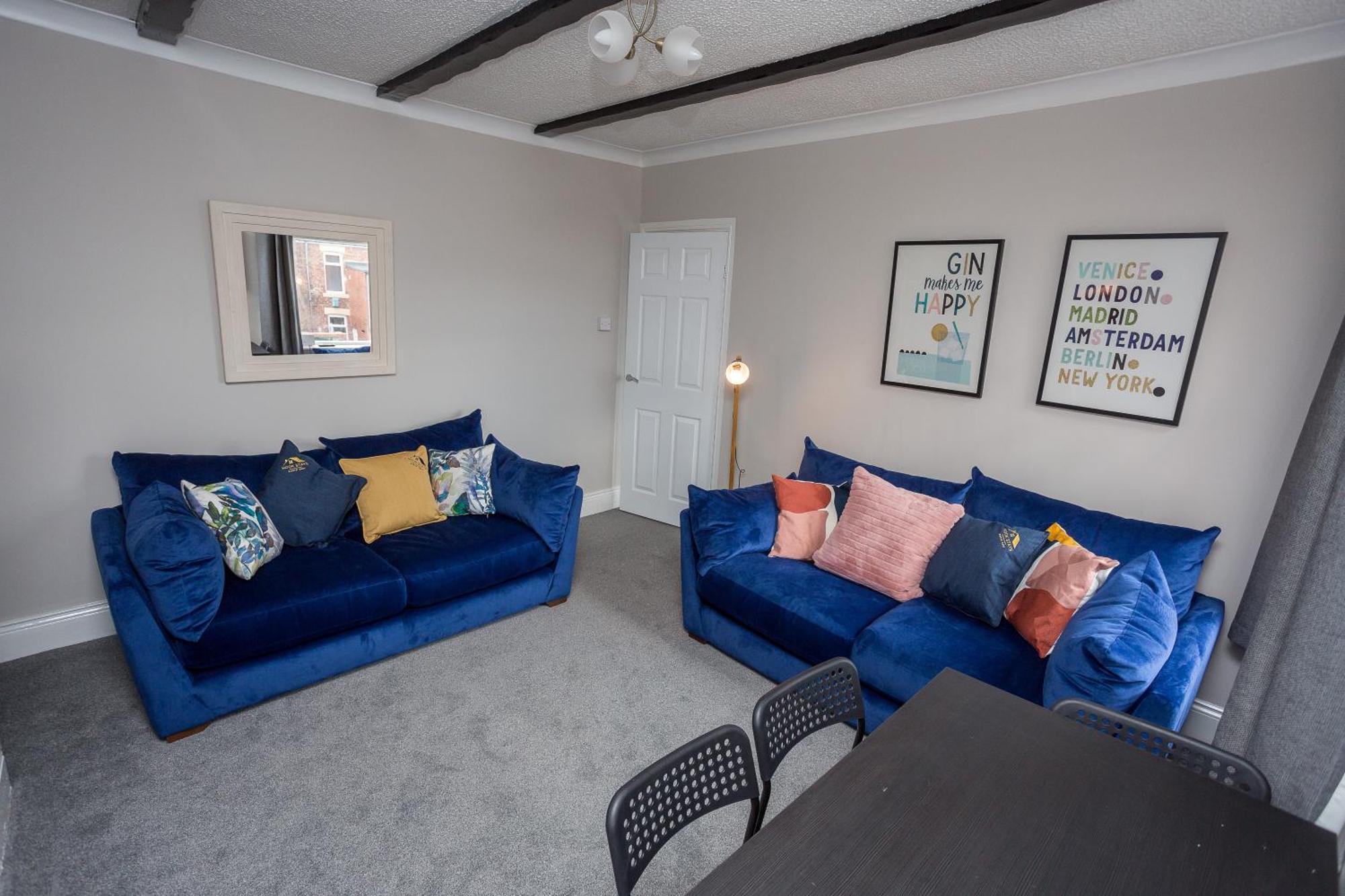 The Avenue-3 Bed Sleeps 6 Great For Contractors Villa Gateshead Exteriör bild