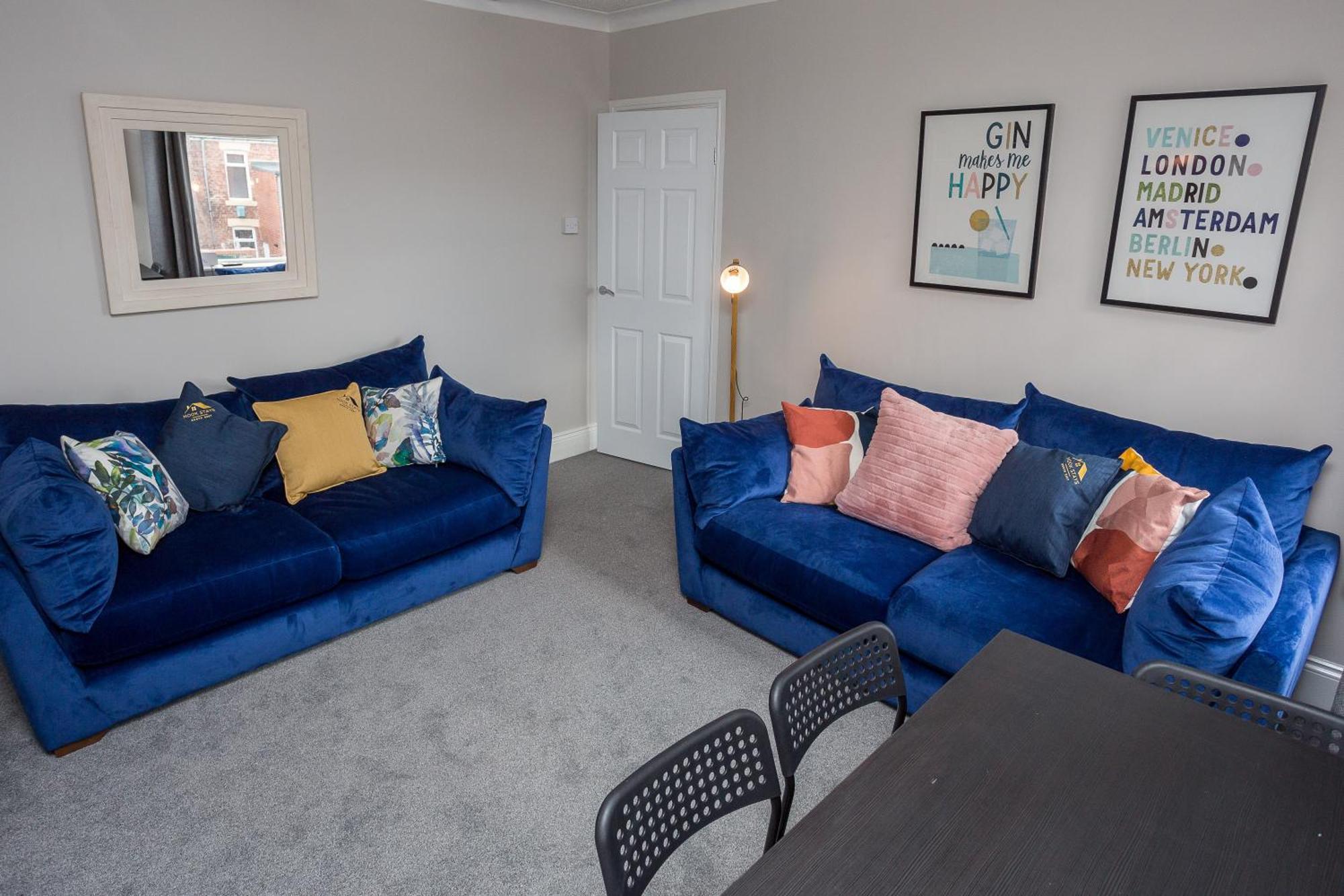 The Avenue-3 Bed Sleeps 6 Great For Contractors Villa Gateshead Exteriör bild